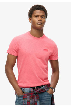 slim T-shirt roze
