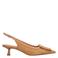 Bibi Lou Bonnie 55 suède slingback pumps cognac
