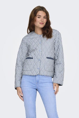 jack quilted blauw