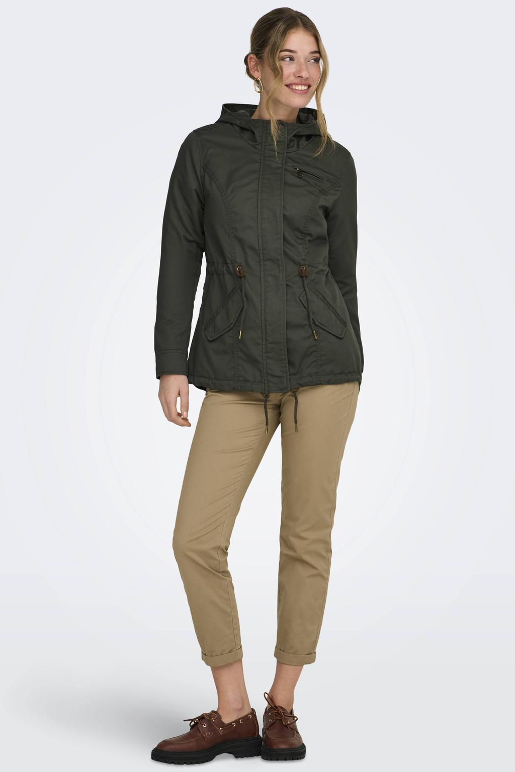 ONLY parka groen