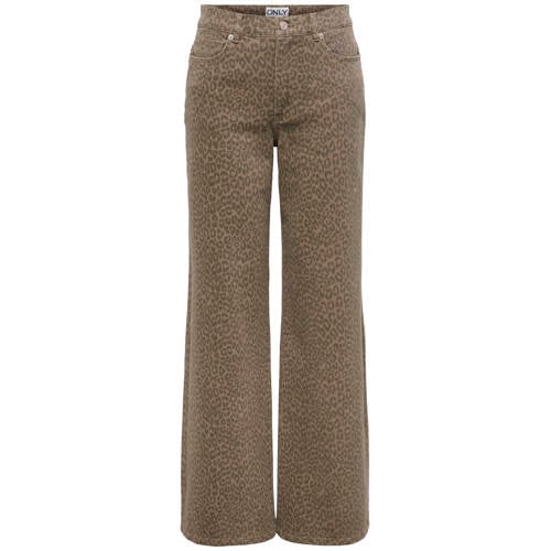 ONLY high waist wide leg jeans afbeelding