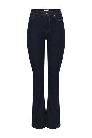 ONLY Onlmila Skinny Jeans voor dames, hoge taille, skinny fit jeans, blauw (medium blue denim), 27W / 30L