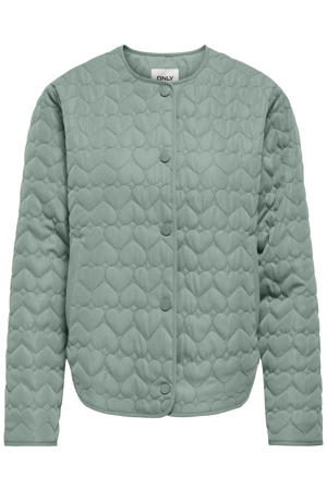 jack quilted lichtgroen
