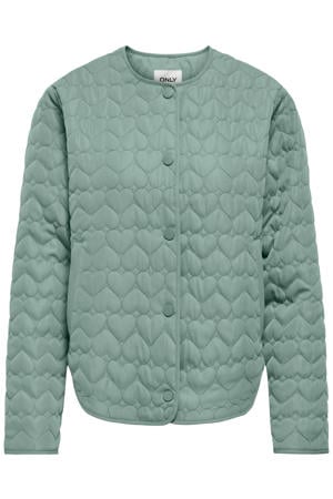 jack quilted lichtgroen