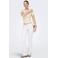 ONLY Onlcarrie Lw Back Pock Flared Dnm Box bootcut jeans wit