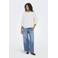 ONLY blouse ecru met pailletten