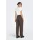 ONLY straight regular waist casual broek bruin
