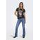 ONLY flared jeans medium blue denim