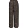 ONLY wide leg regular waist casual broek met panterprint bruin