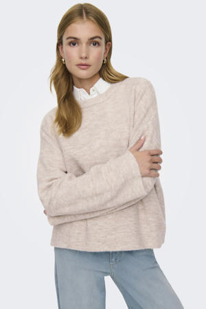 trui beige gebreid