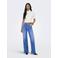 ONLY high waist wide leg jeans medium blue denim