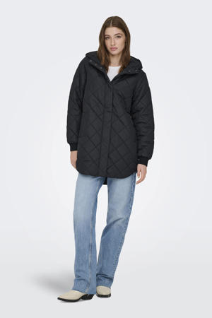 jack quilted zwart