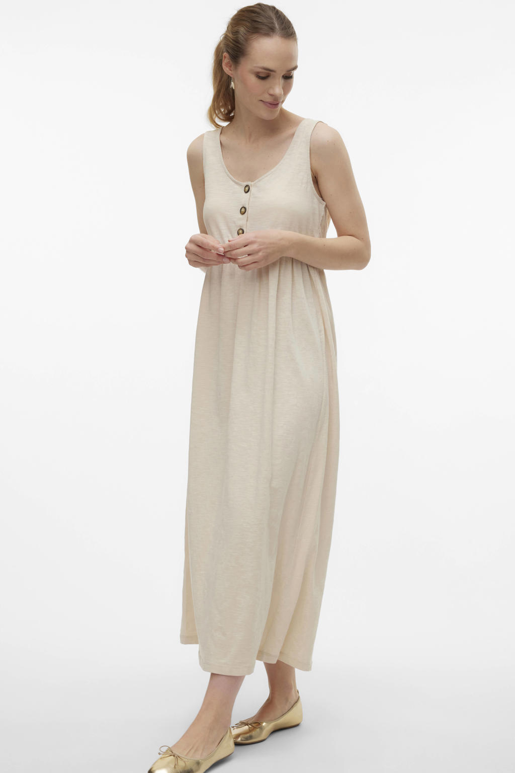 MAMALICIOUS zwangerschaps- en voedings maxi jurk