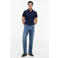 Tommy Hilfiger slim polo donkerblauw