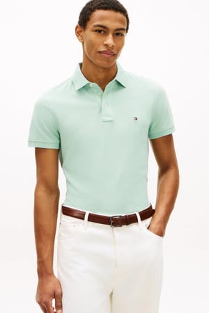 slim polo turquoise
