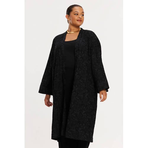 YOEK kimono zwart afbeelding