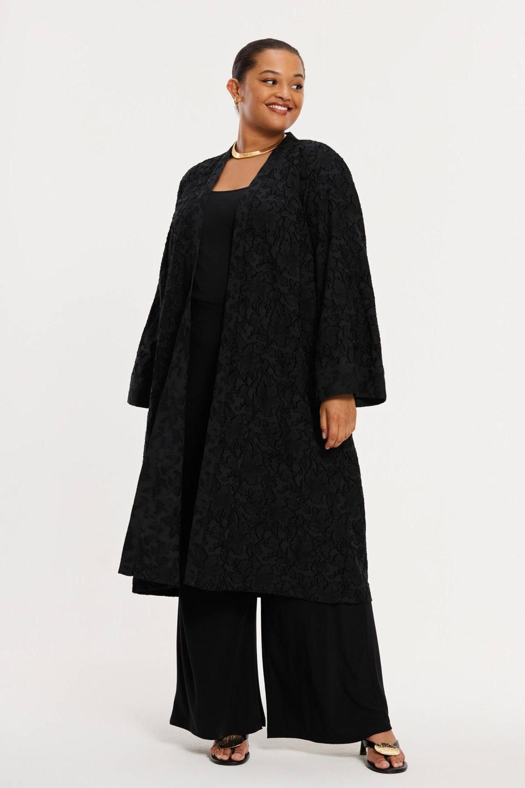 YOEK kimono zwart