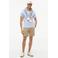 Tommy Hilfiger slim polo lichtblauw