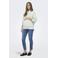 ONLY MATERNITY zwangerschaps sweater met backprint groen