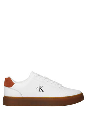 leren sneakers wit