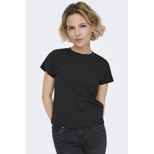 ONLY T-shirt zwart afbeelding