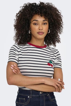 gestreepte T-shirt