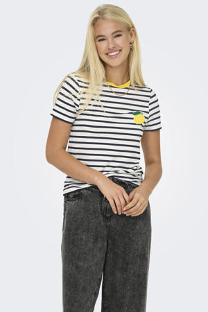 gestreepte T-shirt