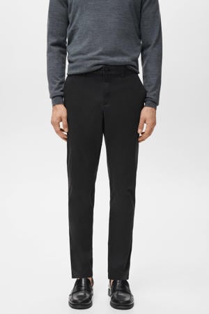 tapered chino zwart