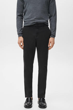 tapered chino zwart