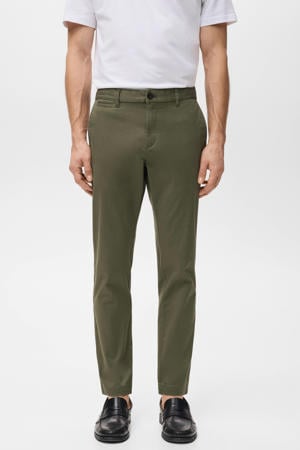 tapered chino kaki