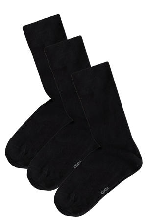 sokken - zwart (set van 3)