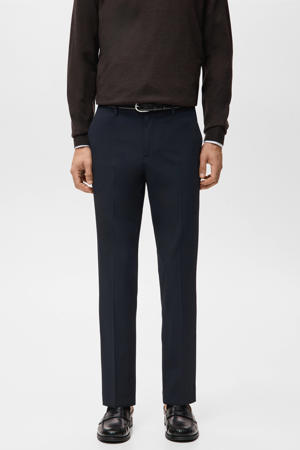 Bologna slim chino donkerblauw