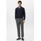 Mango Man Bologna slim chino grijs