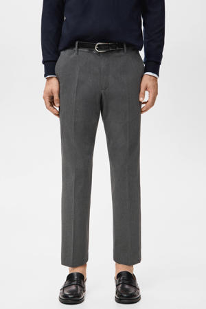 Bologna slim chino grijs