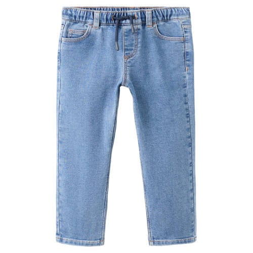 Mango Kids slim fit jeans medium blue denim afbeelding