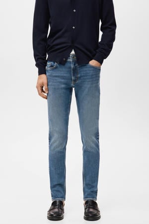 Jan slim fit jeans changeant blauw