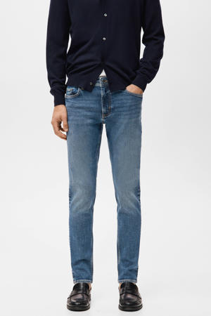 Jan slim fit jeans changeant blauw