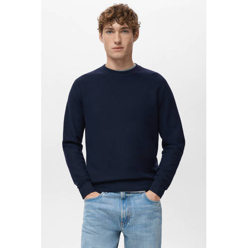 Mango Man sweater donkerblauw afbeelding