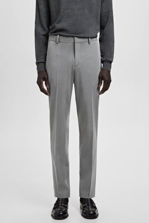 Paris super slim pantalon grijs