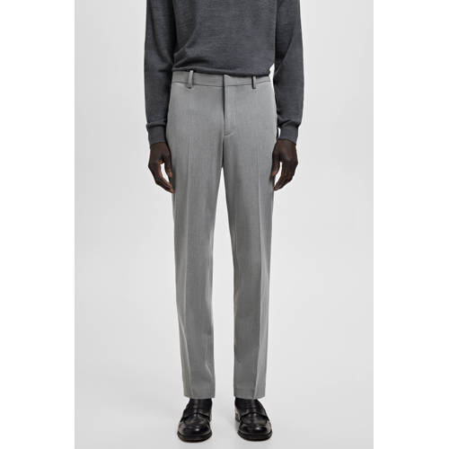 Mango Man Paris super slim pantalon grijs afbeelding