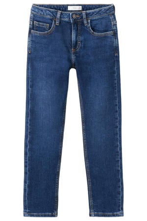 slim fit jeans dark blue denim