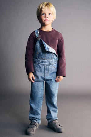 denim tuinbroek medium blue denim