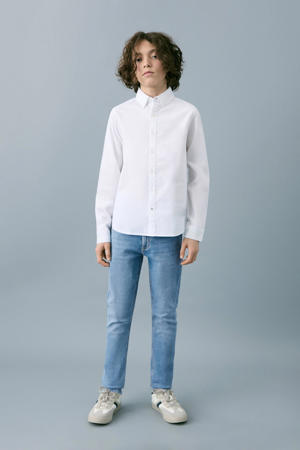 slim fit jeans medium blue denim