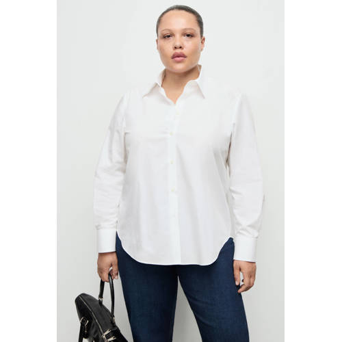 Mango blouse wit afbeelding