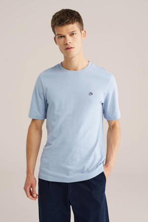 regular T-shirt lichtblauw