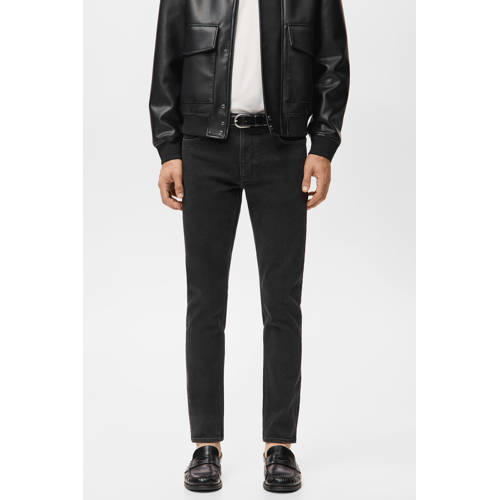 Mango Man slim fit jeans changeant grijs afbeelding