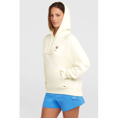 O'Neill hoodie met backprint ecru afbeelding