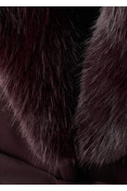 thumbnail: Mango wollen manteljas donkerrood