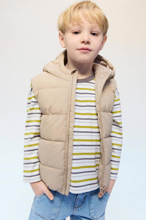 bodywarmer beige