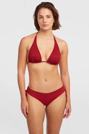 voorgevormde triangel bikini set O'Riginals Crochet rood